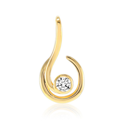 18K VS2 (E) Diamond Gold Pendant (adamantes [!])