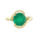 Green Onyx Silver Ring