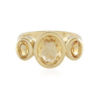 Citrine Silver Ring