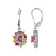 Madagascar Ruby Silver Earrings