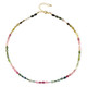 Fancy Tourmaline Silver Necklace