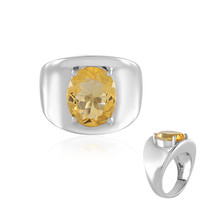 Citrine Silver Ring