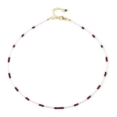 Mozambique Ruby Silver Necklace