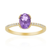 Amethyst Silver Ring