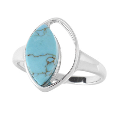 Turquoise Silver Ring (dagen)