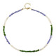 Tanzanite Silver Necklace