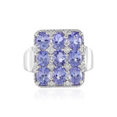 Tanzanite Silver Ring