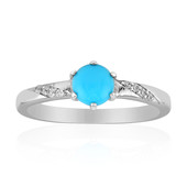 Sleeping Beauty Turquoise Silver Ring