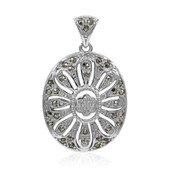 I2 (J) Diamond Silver Pendant (Annette classic)