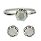 Welo Opal Silver Ring