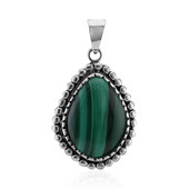 Malachite Silver Pendant (Art of Nature)