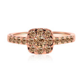 14K SI1 Argyle Rose De France Diamond Gold Ring (Annette)