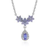 Tanzanite Silver Necklace