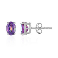 Blueberry mystic topaz Silver Earrings