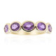 9K Ceylon Purple Sapphire Gold Ring