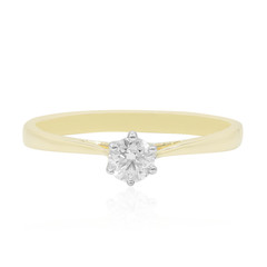 9K SI1 (G) Diamond Gold Ring