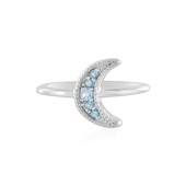 Swiss Blue Topaz Silver Ring