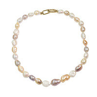 Freshwater pearl Silver Necklace (TPC)