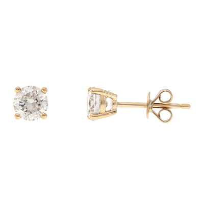 14K SI1 (H) Diamond Gold Earrings (CIRARI)