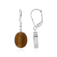 Tiger´s Eye Silver Earrings