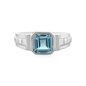 Sky Blue Topaz Silver Ring