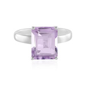 Rose de France Amethyst Silver Ring