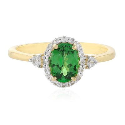 9K Tsavorite Gold Ring (La Revelle)