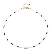 Mozambique Ruby Silver Necklace