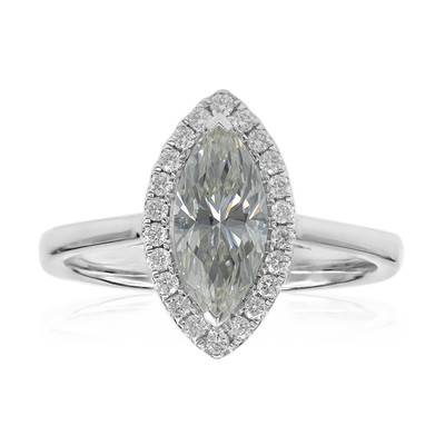 18K SI1 (J) Diamond Gold Ring (CIRARI)