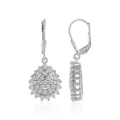 Zircon Silver Earrings