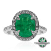 18K Colombian Emerald Gold Ring (Estée Collection)