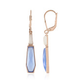 Blue Chalcedony Silver Earrings (KM by Juwelo)