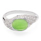 Imperial Chrysoprase Silver Ring