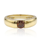 9K VS1 cognac diamond Gold Ring (Annette)