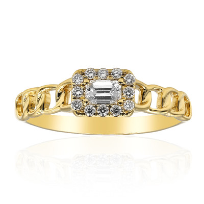 18K SI1 (H) Diamond Gold Ring (CIRARI)