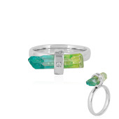 Bi Colour Quartz Silver Ring (MONOSONO COLLECTION)