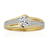 14K SI1 (G) Diamond Gold Ring (Annette)