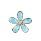 Larimar Silver Pendant