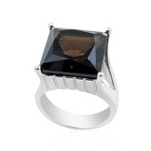 Smoky Quartz Silver Ring