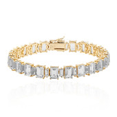 White Topaz Silver Bracelet