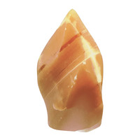 Accessory with Orange calcite