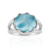 Larimar Silver Ring