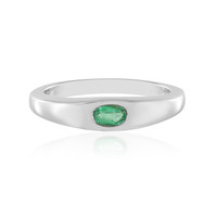 Ethiopian Emerald Silver Ring