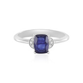 Madagascar Blue Sapphire Silver Ring