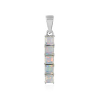 Welo Opal Silver Pendant