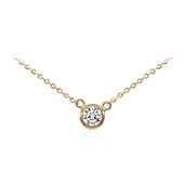 18K SI1 (G) Diamond Gold Necklace (Annette)