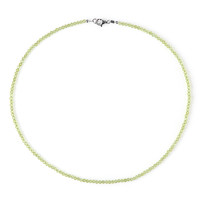 Peridot Silver Necklace