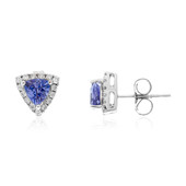 10K AAA Tanzanite Gold Earrings