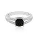 Black Onyx Silver Ring