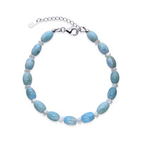 Larimar Silver Bracelet